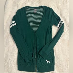 VS “Pink” Collegiate Collection Cardigan